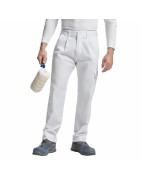 Pantalones de trabajo blancos